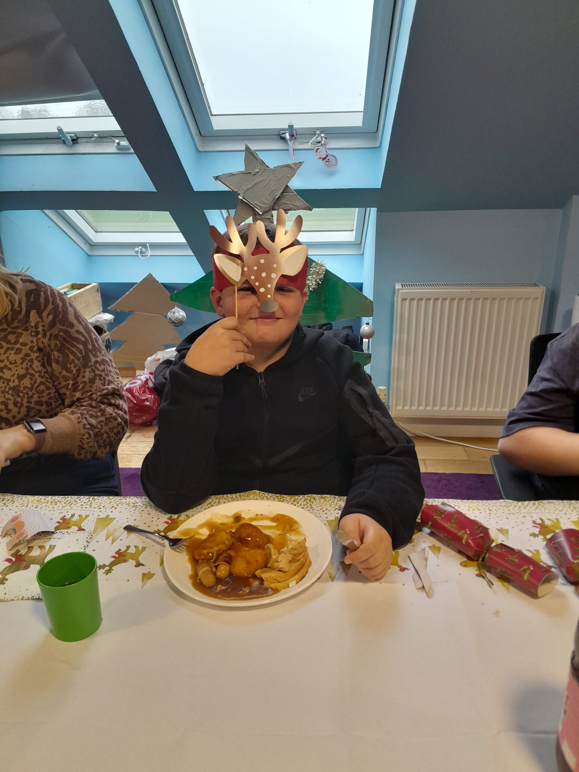 Learners and staff at The Stable School enjoyed a whole-school Christmas lunch and Christmas Jumper Day, celebrating the festive season together in a supportive SEN school environment in Christchurch, Dorset.